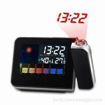 Novelty Digital Clock, 0 to 50° Indoor Thermometer, 3V Power Supply
